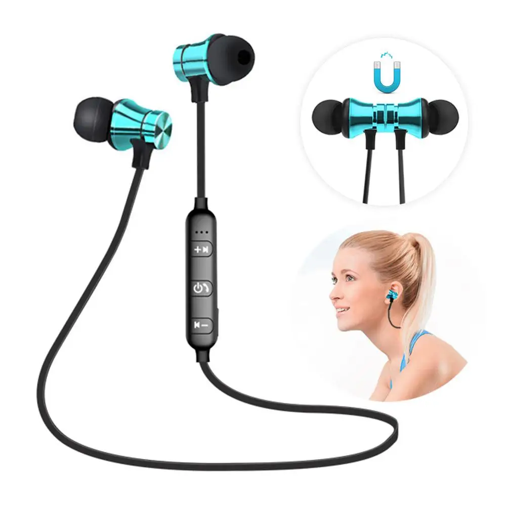 YEDAI Bluetooth наушники спортивные магнитные V4.2 стерео водонепроницаемые