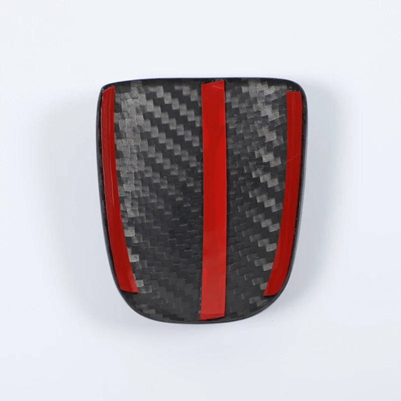 

Gear Shifter Knob Trim Real Carbon Fiber Decoration Car Interior for Dodge Challenger Charger 2015-2020