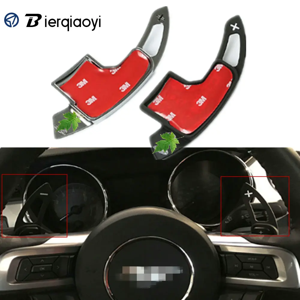 2 шт. весла для переключения передач для Ford, рулевое колесо для автомобиля, весло для переключения передач, расширение для Ford Mustang аксессуары