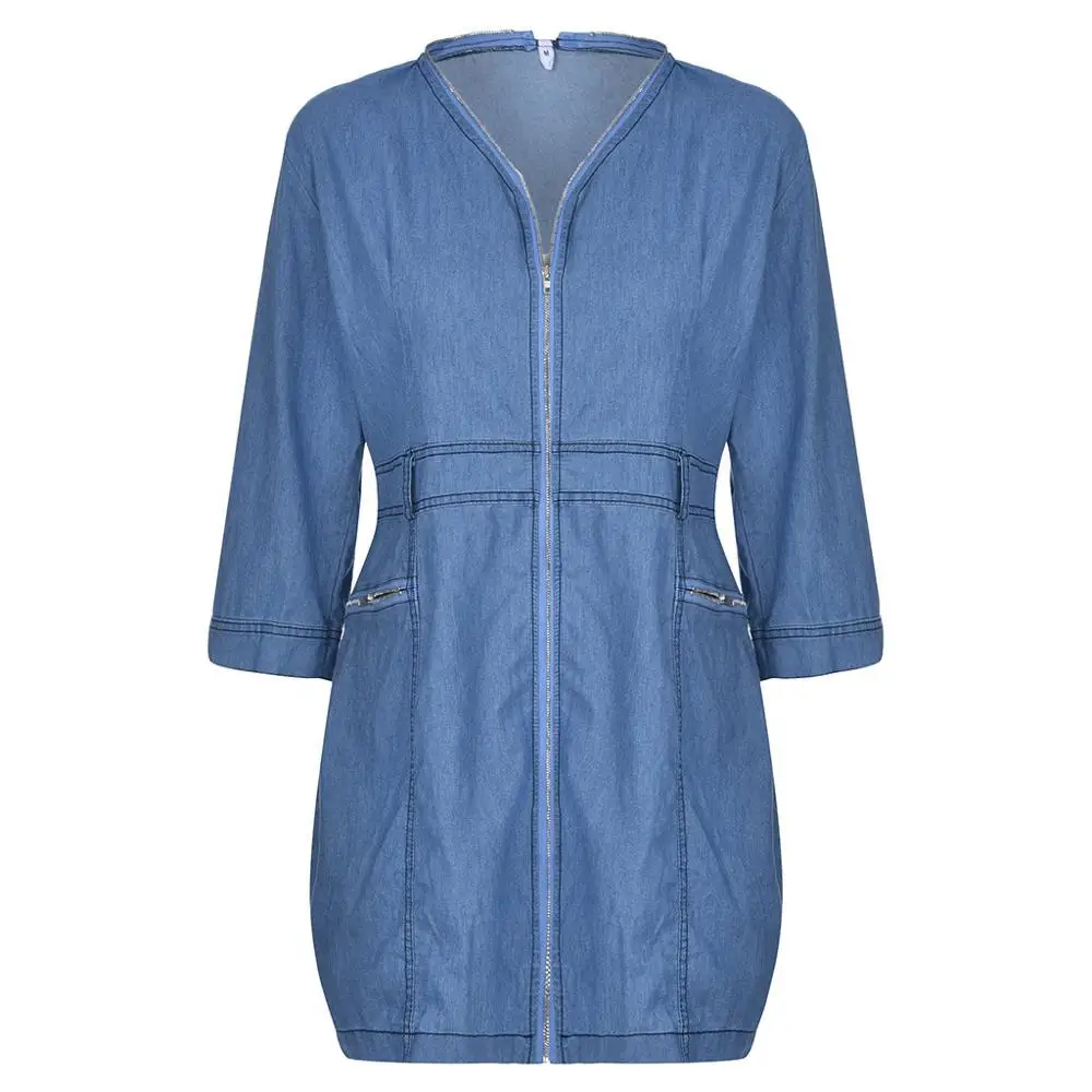 Бесплатная Страусиные вечерние платья женские джинсовые повседневное