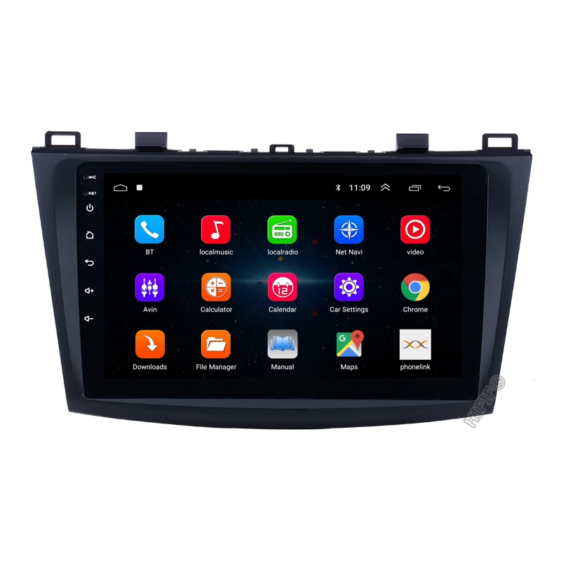 Автомобильный радиоприемник 2 ГБ + 32 Android 10 для Mazda 3 2004-2013 maxx axel Wifi автомобильный