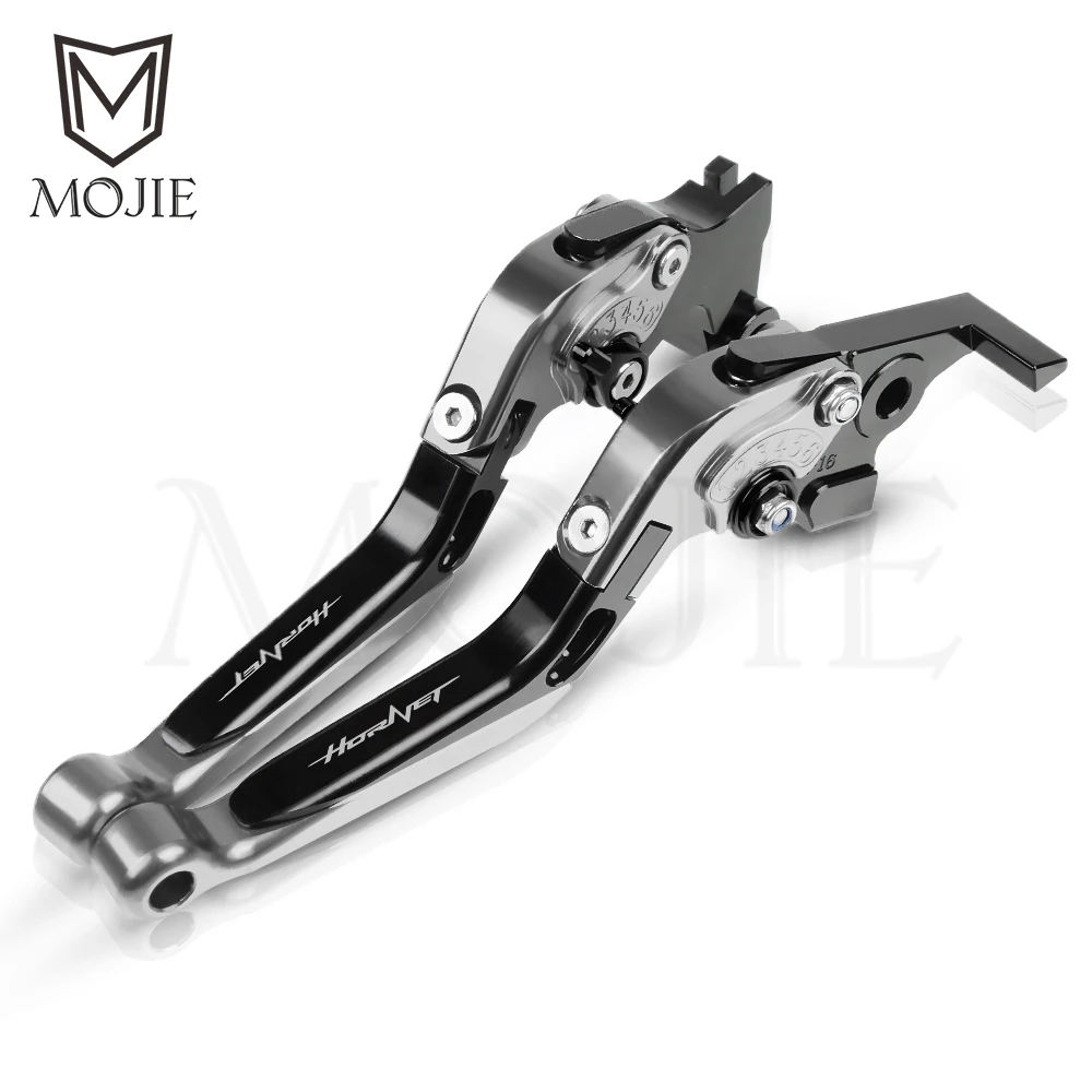 Titanium Black Мотоцикл с ЧПУ Рычаги тормозного сцепления для Honda CB600F Hornet CB 600F 600 F 2007-2013 2008 2009 2010 2011 2012 рычаги тормозного сцепления - Цвет: Titanium Black