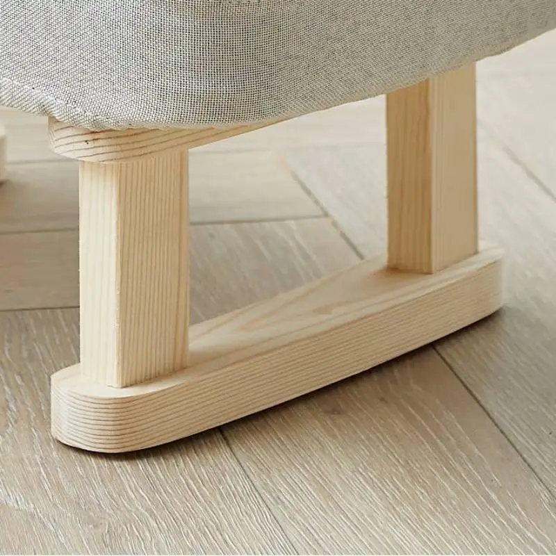 

Solid Wood Children Small Stool Household Baby Adult Sofa Taburete Cocina Fashion Cloth Hall Shoe Bench