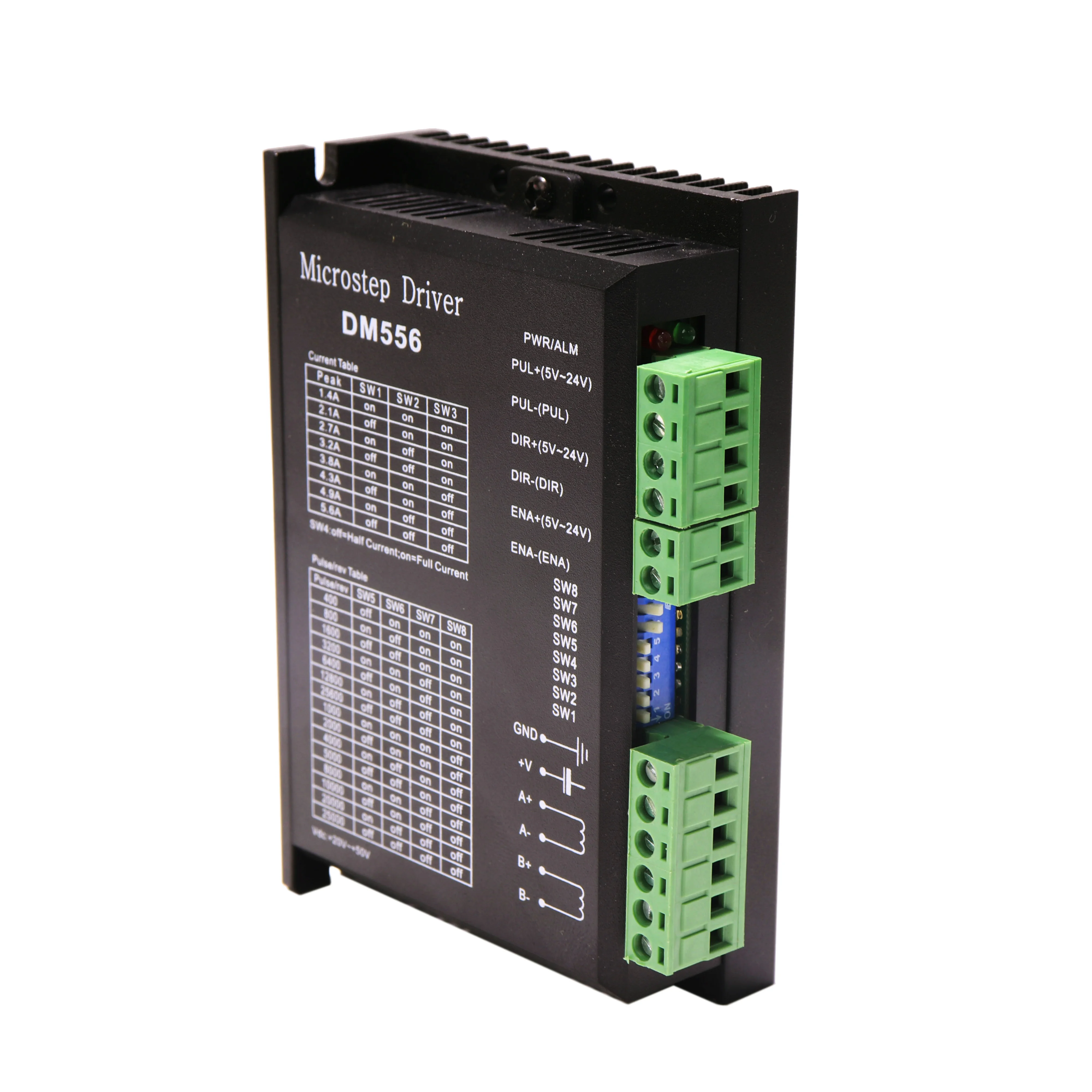 Гибридный Серводвигатель NEMA 23 с ЧПУ DM556 50VDC 2-фазный цифровой 57/86 4.2A Драйвер
