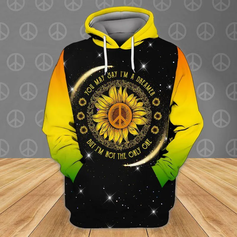 

PLstar Cosmos 3Dprinted Newest Peace Hippie Sunflower Harajuku Casual Streetwear Unique Unisex Hoodies/Sweatshirt/Zip Style-2