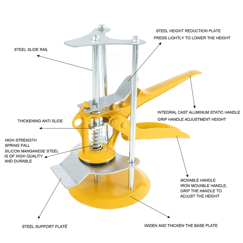

Upgrade Wall Tile Locator Tile Height Adjustment Top Device Manual Lifting Positioning Leveler Padding Bricklayer Paving