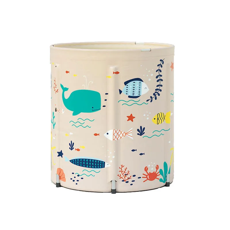 Детская ванна складная с регулируемой высотой 6 уровней утолщенная высоким