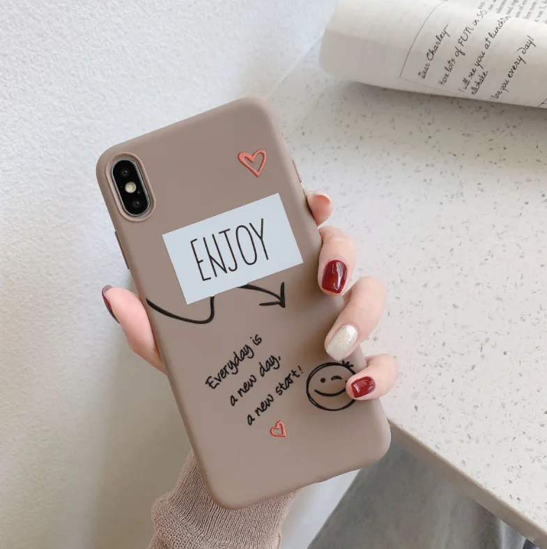 Мягкий силиконовый чехол из ТПУ для iPhone Xr 7 6 6s 8 Plus X Xs Max мультяшная задняя крышка