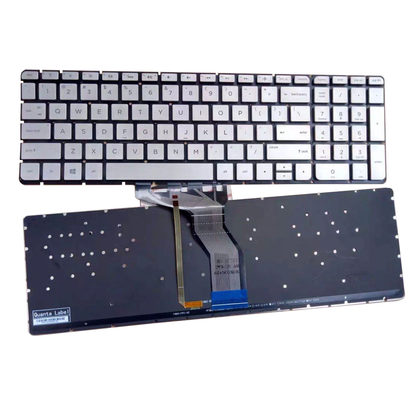 

Laptop keyboard For HP ENVY M7-U 000 15-AH 15-ah155n 15z-ah1 5-U TPN-Q146