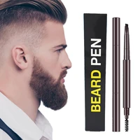 1pcs 3 color men beard growth pen facial hair mustache repair shape regrowth pen beard enhancer nourish shaping tools