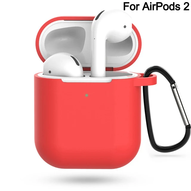 2 Red 7 шт./компл. идеальный чехол для airpods 2 для airpods pro 3 Earpods чехол для IPad air стручки pro funda для airpod Чехол чехол Аксессуары - Цвет: 2 Red