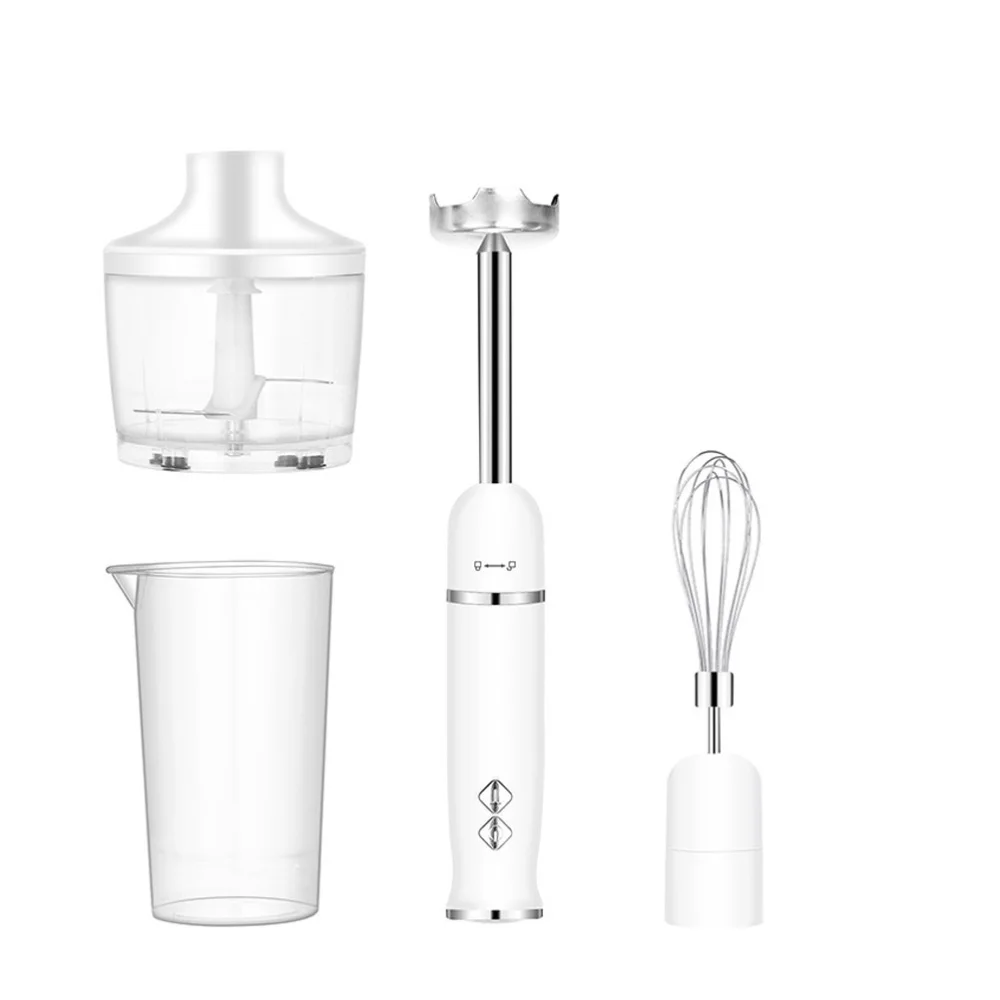 

1 Set of Meat Grinder Mincing Tool Effortless Garlic Chopper (Plug, White)