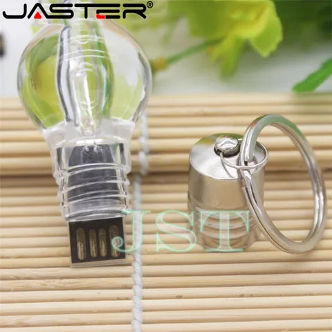 JASTER Мода 5 цветов 4 ГБ 8 ГБ 16 ГБ 32 ГБ 64 ГБ Лампа с подсветкой USB 2.0 Память-ручка-накопитель Бизнес-подарок USB-накопитель