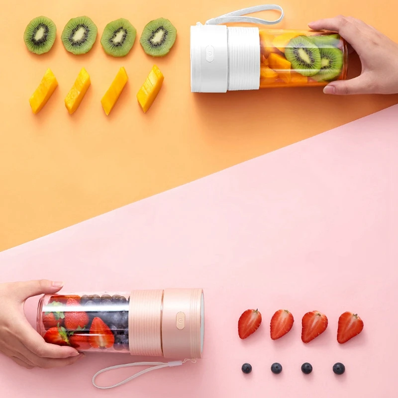 Блендер портативный с зарядкой от USB 300 мл | Бытовая техника