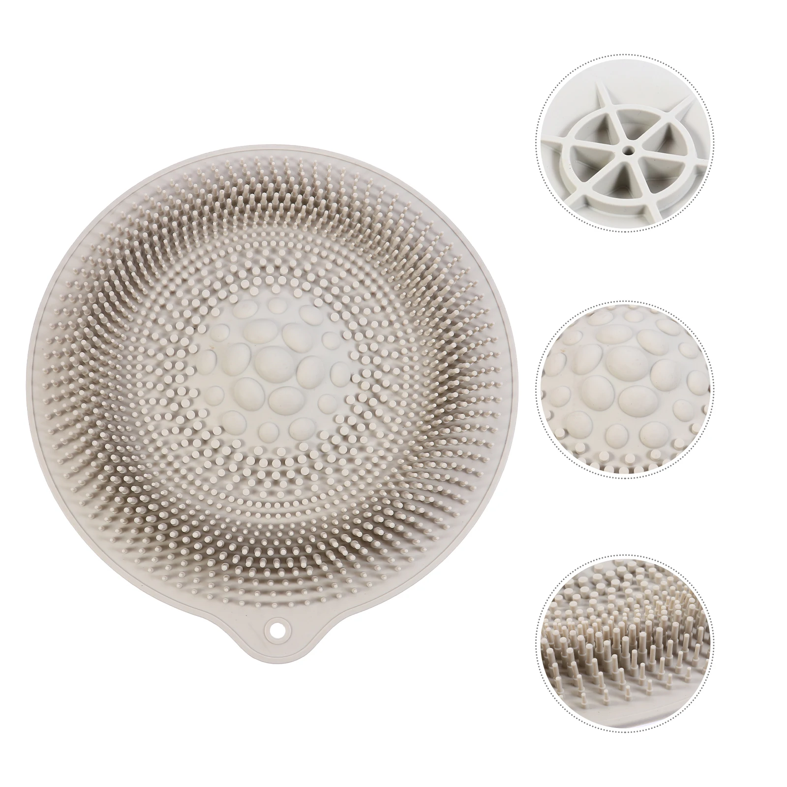 

1pc Bathroom Shower Massager Mat Shower Foot Scrubber Foot Cleaning Massage Pad