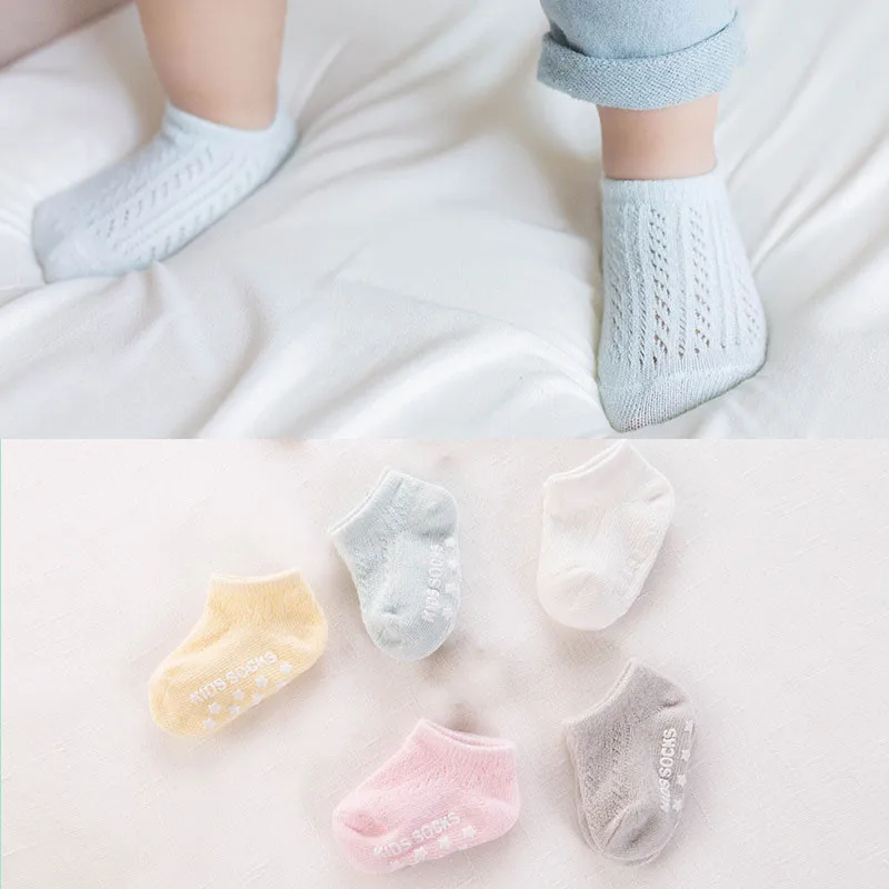 

Носки-Тапочки хлопковые нескользящие, для детей от 0 до 3 лет