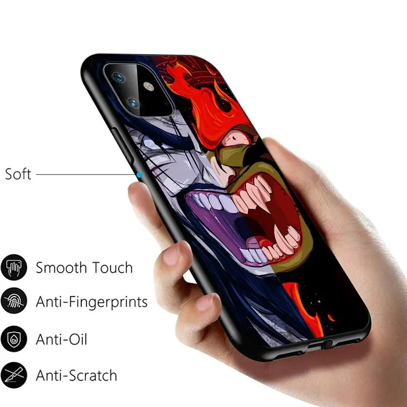 

Anime Samurai Jack For Apple iPhone 12 11 Pro Max mini XS Max XR X 8 7 6 6S Plus 5S SE 2020 Soft Black Phone Case
