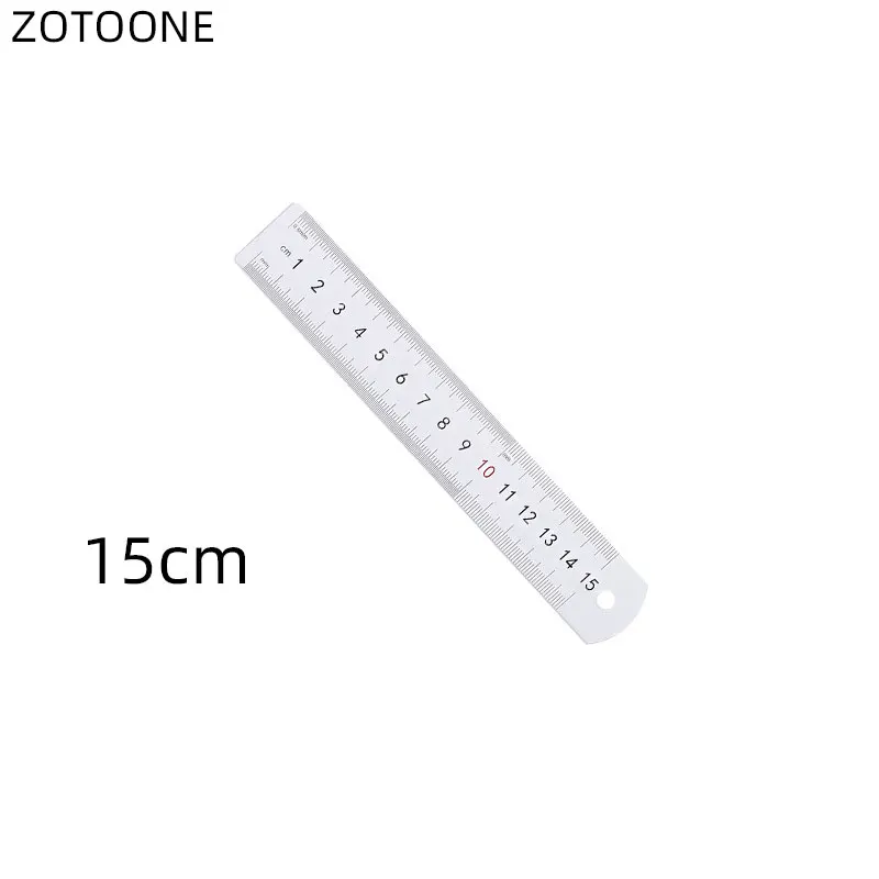 ZOTOONE размеры Великобритании, США, Канады аксессуары для вязания Иглы Калибр дюймов швейная Линейка Инструмент см 2-10 мм Размер измерения швейные инструменты G - Цвет: A15cm