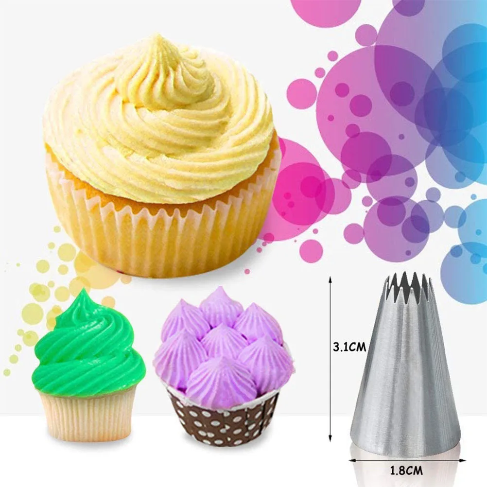 14 шт./компл. фотоблестящий кондитерский мешок для крема с 12 насадками из