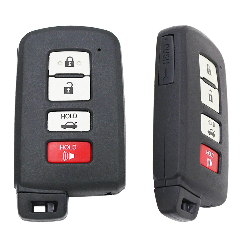 Чехол для смарт карты с 2 / + 1/3/4 кнопками автомобильного ключа дистанционным