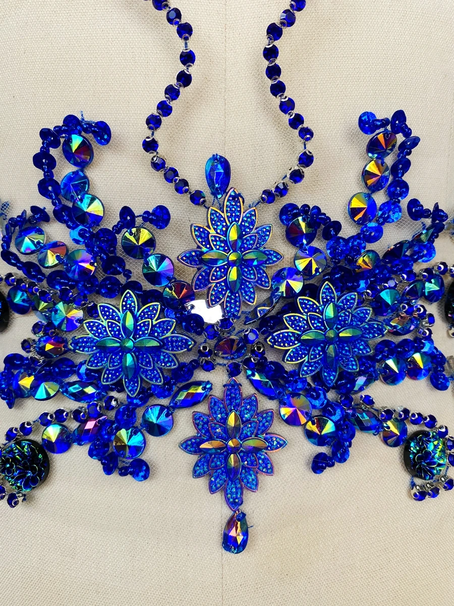 Аппликация ручной работы с блестящими бусинами разы 6 цветов аппликация камнями