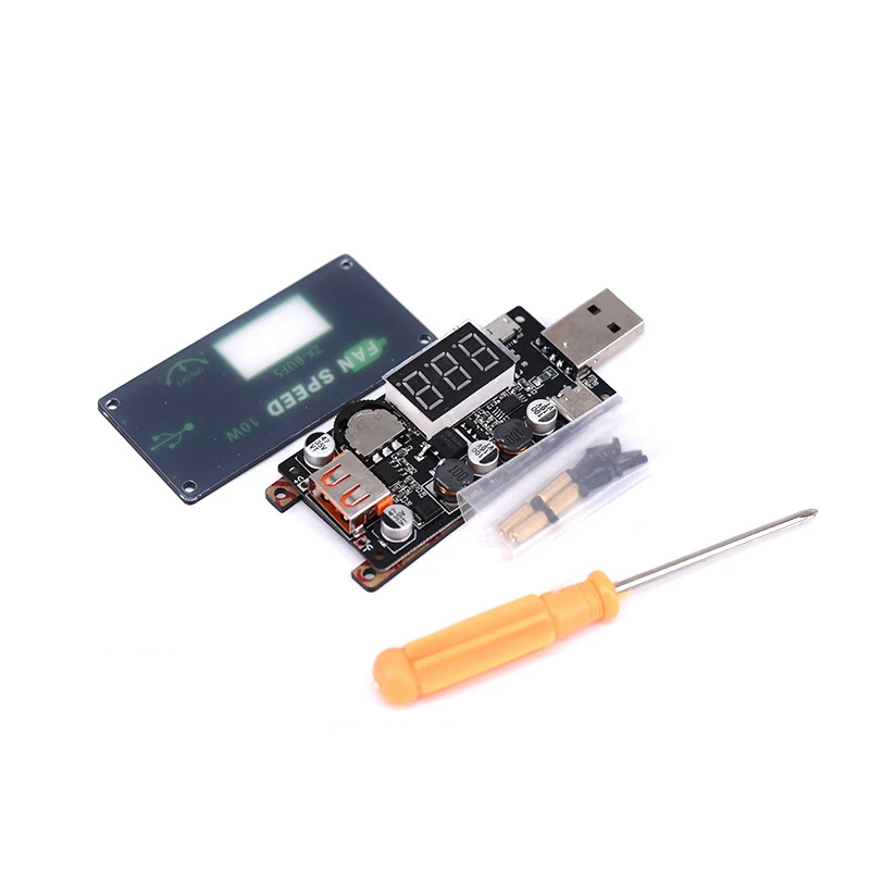 

Micro USB Fan Governor Wind Speed Controller Air Volume Regulator Cooling Mute Noise Reduction Switch Module Energy Saving