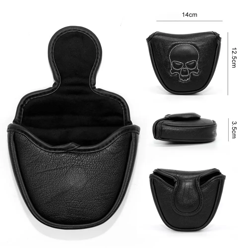 Чехол для клюшки гольфа чехлы клюшек из искусственной кожи с магнитной