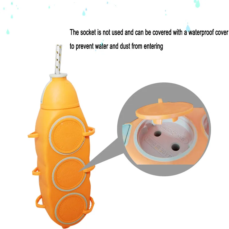 Штепсельная Вилка европейского стандарта Мощность полосы Европейский