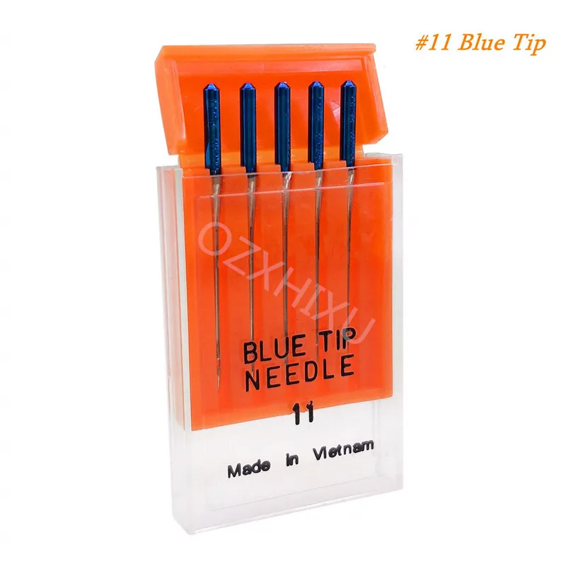 Универсальная игла для швейной машины 5 шт./компл. 2 размера 11/75 14/90 Janome Singer Brother