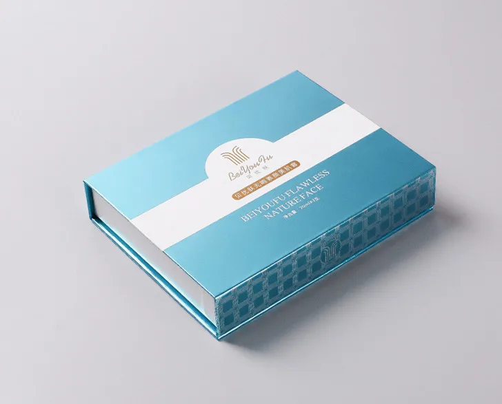 Книжная форма складной белый магнитный подарочная коробка с настраиваемым вставкой для упаковки с пенкой или бархатом - DH10288 но.