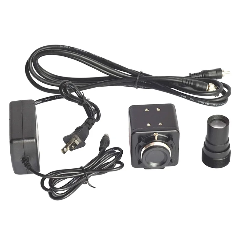 7X-45X Professional Dual View Zoom Stereo Microscope with CCD TV Adapter Viewing Screen and Electronic Eyepiece | Инструменты