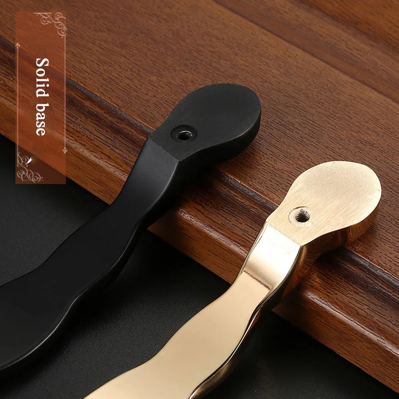 Золотые дверные ручки и для кухонного шкафа цинковый сплав украшенный стразами