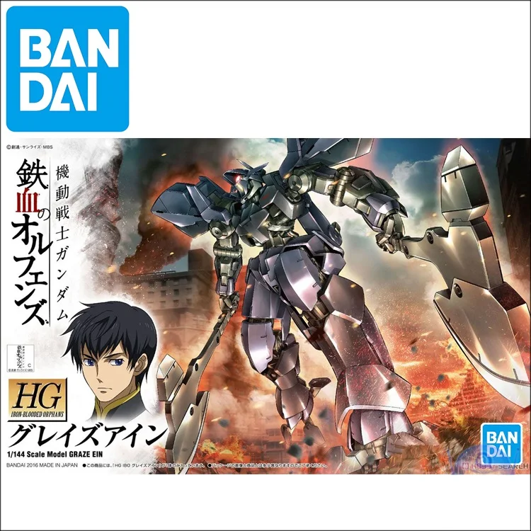 Оригинальная модель HG 1/144 GUNDAM Graze Ein Mobile Suit Gundam детские игрушки сироты с железной