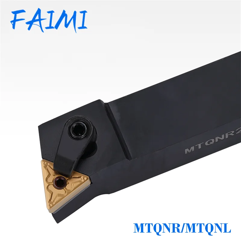 

MTQNR1616H16 Cylindrical Turning Tool MTQNL2020K16 External Turning Tool 105 Degree Carbide Inserts CNC Lathe Tool Holder