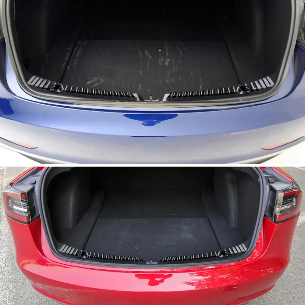 Stainless Steel Rear Bumper Protector Trunk Door Entry Guards Compatible with Tesla Model 3 | Автомобили и мотоциклы