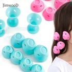 Jimwood 10 шт.компл. мягкая резиновая Волшебная бигуди для ухода для волос силиконовая резиновая плойка без нагрева без зажима для завивки волос инструмент сделай сам для укладки