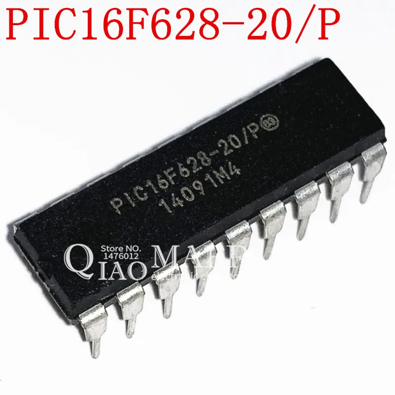 1 шт. PIC16F628A-I/P PIC16F628A DIP PICLF628A-I/P PIC16F628-04/P PIC16F628-20/P PIC16F628 16F628 DIP18