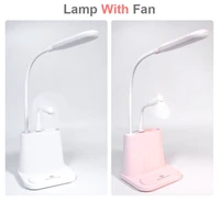 usb rechargeable led desk lamp touch dimming adjustment table lamp for children kids reading study bedside bedroom living room