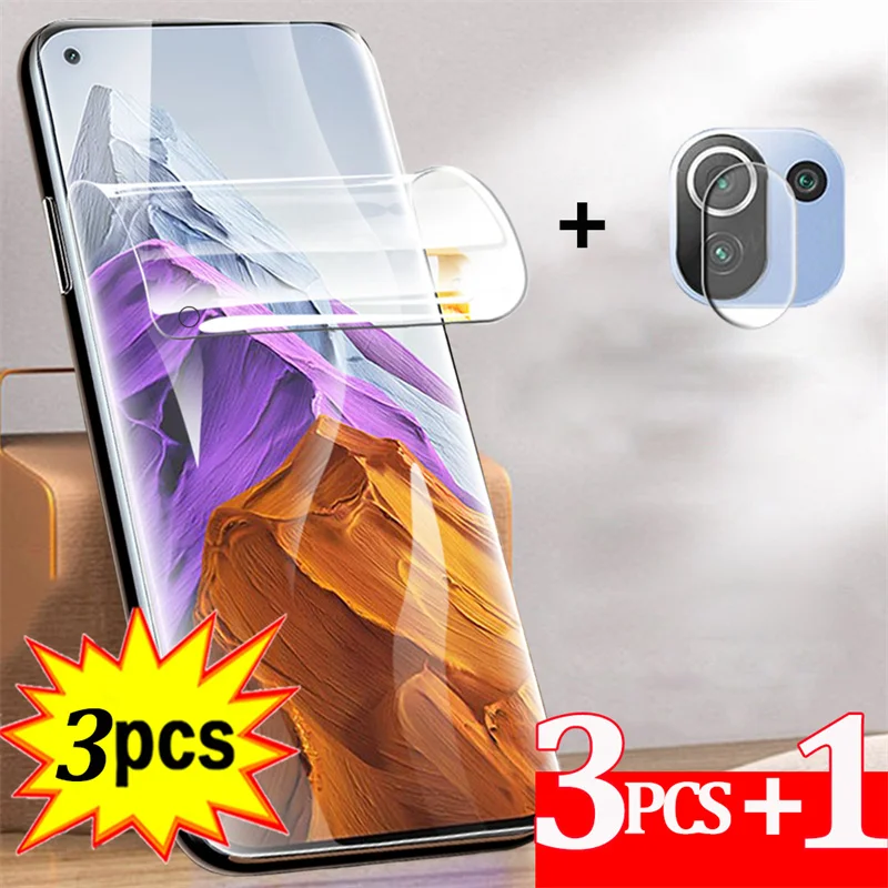 

Xiaomi 11T Pro 11Lite Redmi Note 10 S Hydrogel Film+Camera Film For Xiaomi 11 Lite New Edition Redmi Note10 Pro Screen Protector Film Redmi Note 10S 5G 10T 11-T Mi Note 10 Lite Soft Glass Film Xiaomi Mi 11 lite 5G NE