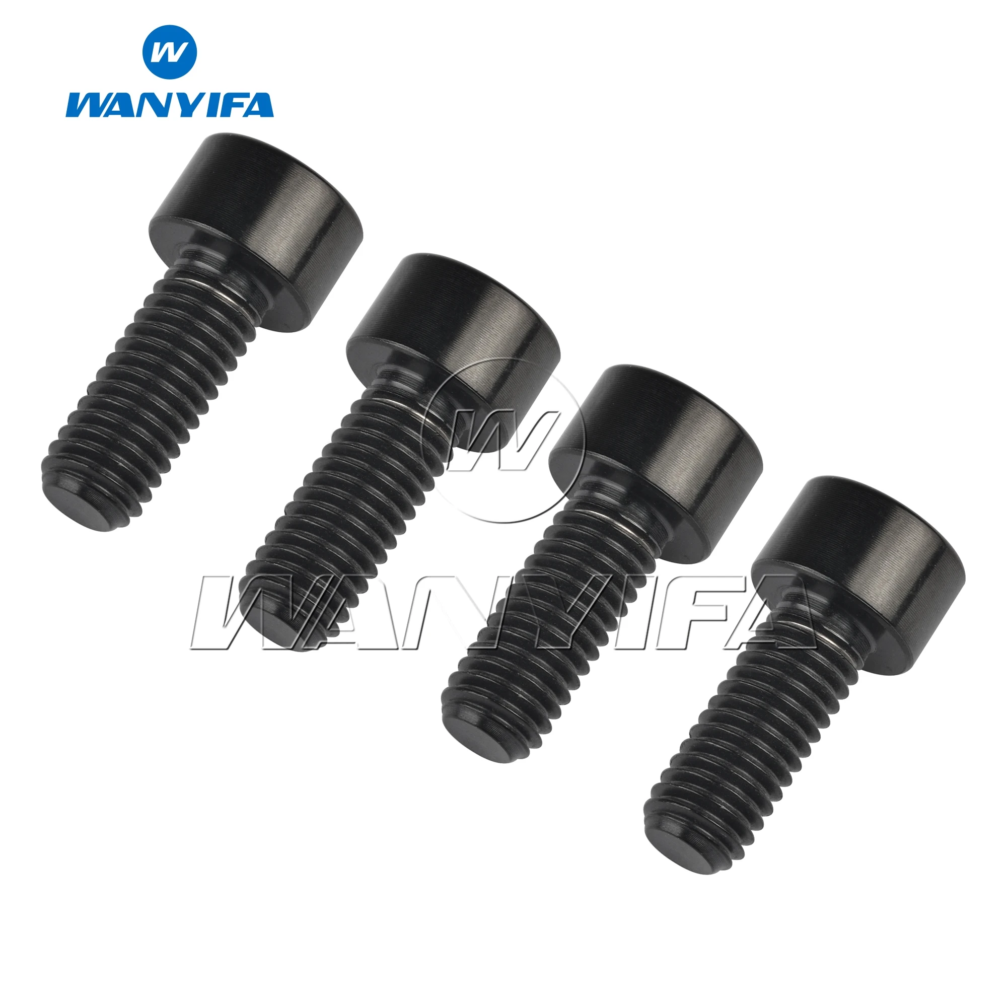 Титановый болт Wanyifa Ti M8X20mm Шестигранная головка Din912 винтовой велосипедный
