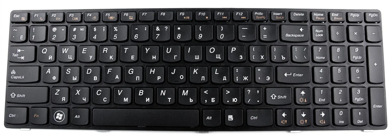 Клавиатура для ноутбука Lenovo B570 V575 Z570 P/N: 25-011910 25-012349 25-012436 25-013317 | Компьютеры и офис