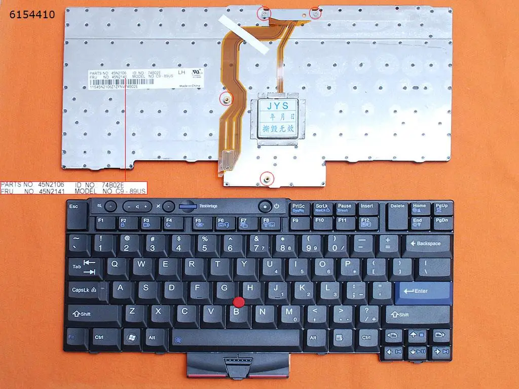Сменная Клавиатура для ноутбука Lenovo Thinkpad T510 T510i T520 T520i W510 W520 X220 X220i X220|Клавиатуры