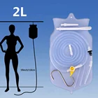 1 комплект медицинских силиконовых клизных комплектов, 2 л, очищающая сумка для кишечной кишки, аксессуары для домашней воды, кофе, чая, клизмы, инструменты
