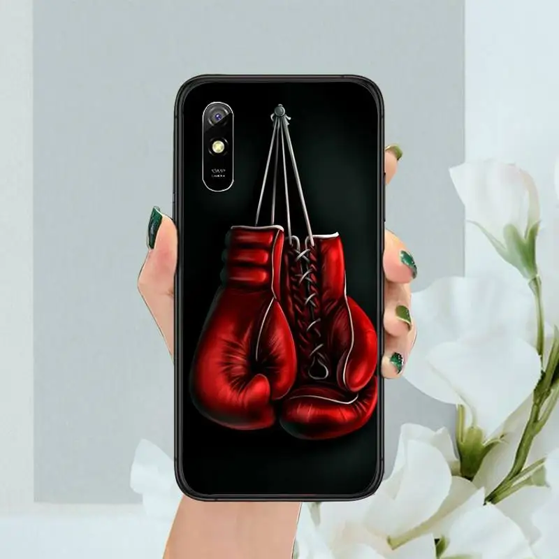 

Boxing Gloves Phone Case For Xiaomi Redmi note6 8 9 pro 7a 8T 9S K20 4X