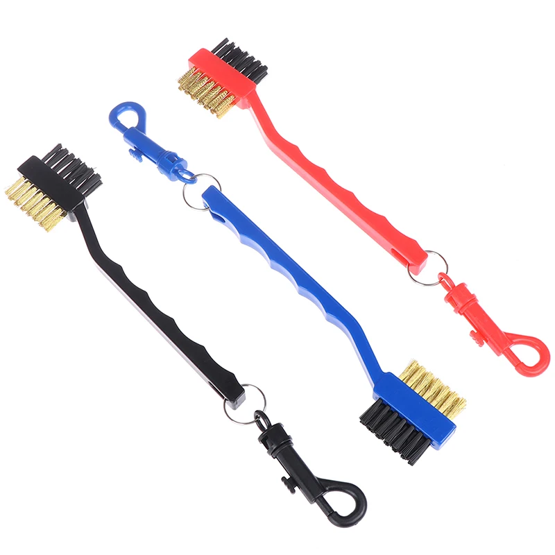 Мини двухсторонний Гольф латунь + нейлон чехол для головки клюшки гольфа паз