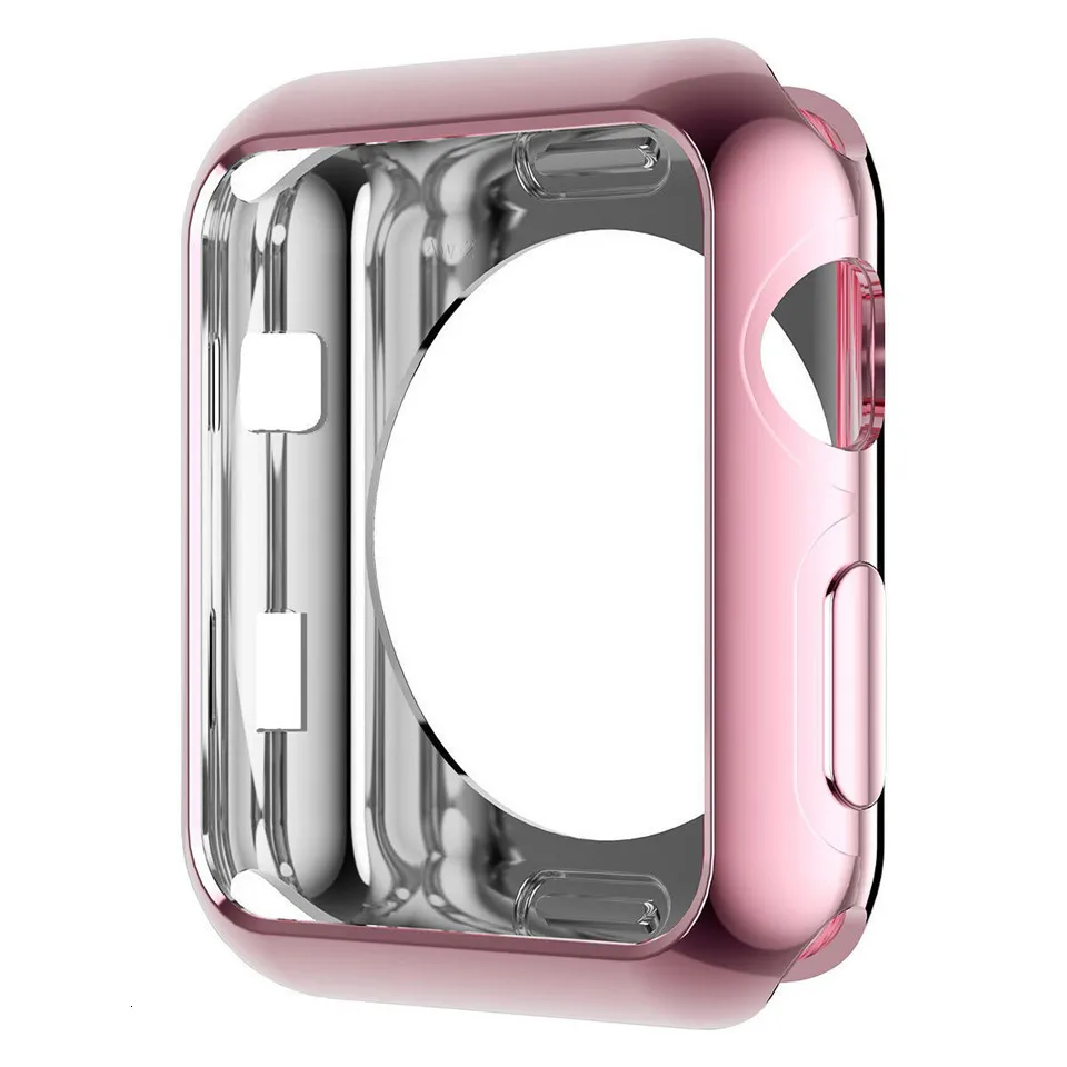 Защитный чехол из мягкого силикона для Apple Watch 40 мм 44 мм iWatch серии 1 2 3 4 42 мм 38 мм