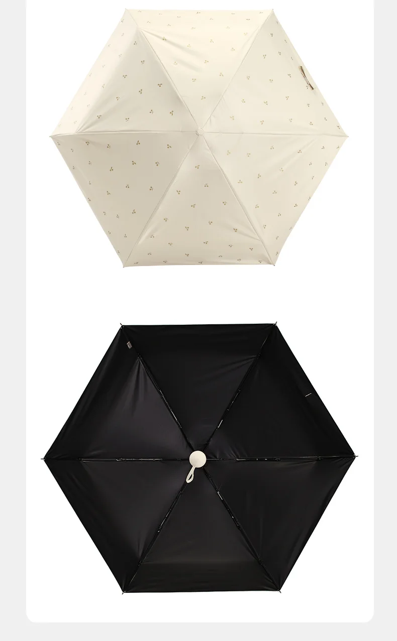 Модный портативный Зонт от дождя для женщин Мини Летний милый складной зонт с