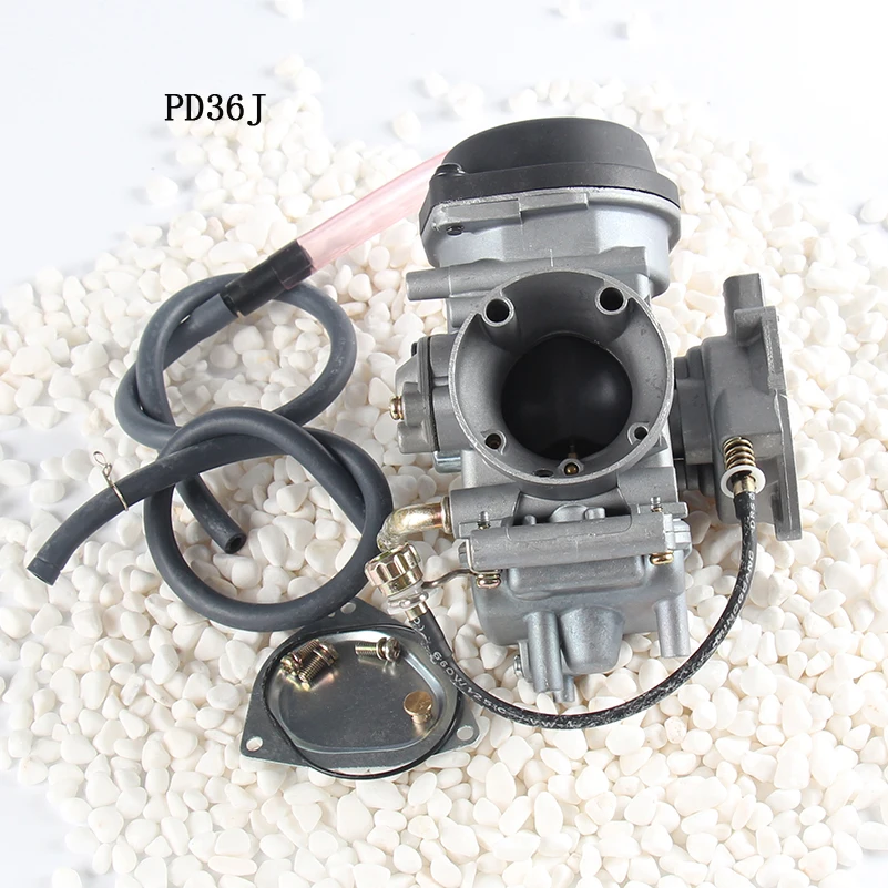 Карбюратор pd36j36 мм для квадроцикла KFX 400 KFX400 2003 ~ 2006 UTV LTZ LTZ400 Raptor Kodiak YFM400 - купить по