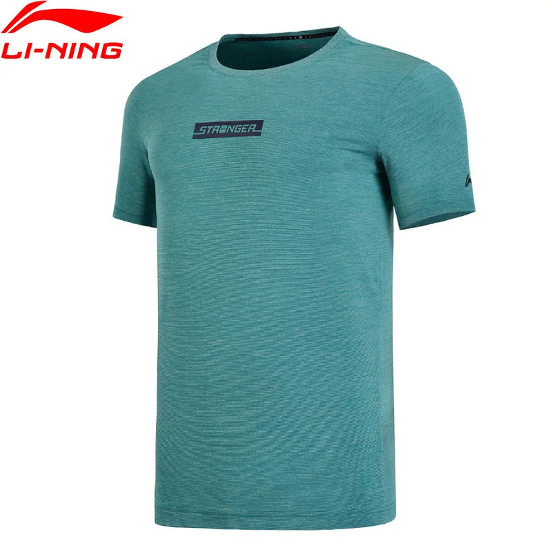 Мужские футболки для тренировок Li Ning повседневные спортивные с подкладкой из