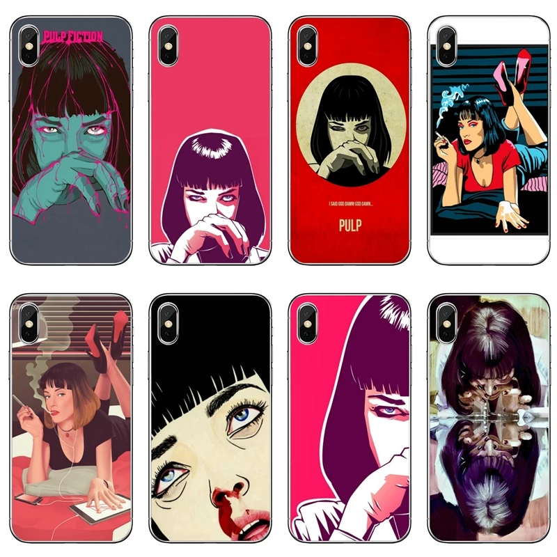 PULP FICTION design For LG G5 G6 G7 Q6 Q7 Q8 Q9 V30 X Power 2 3 Nokia 6 7 8 9 OnePlus 3T 5T 6T cover case | Мобильные телефоны и